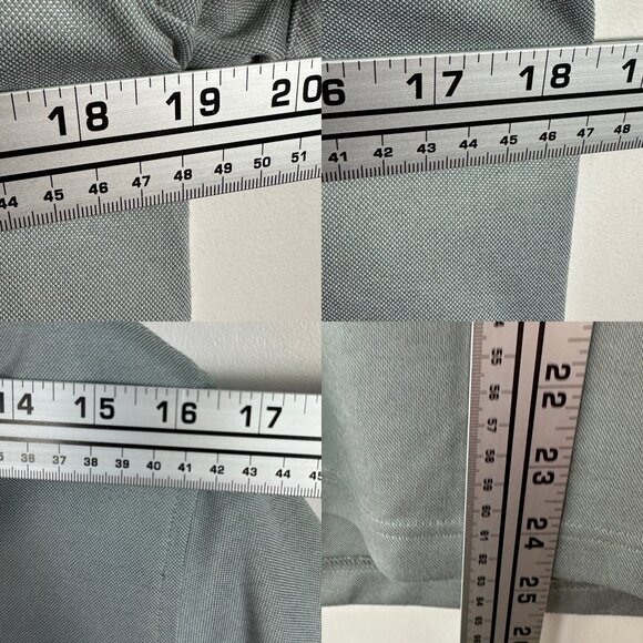 Ministry of Supply Short Sleeve Polo Shirt Mens Size Small Grey‎ Golf Pickleball - Picture 7 of 9
